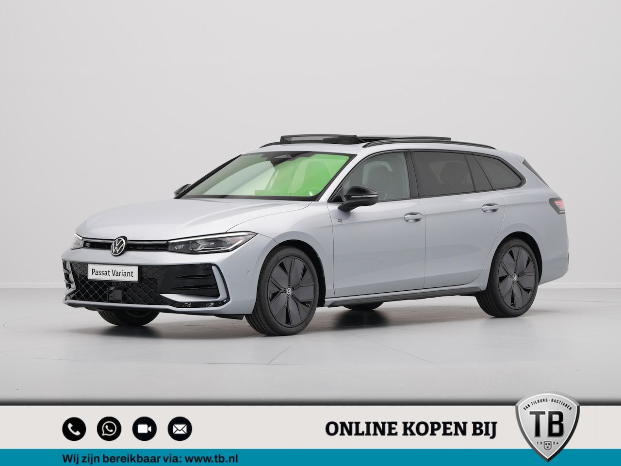 Volkswagen Passat Variant - 1.5 eTSI 150 7DSG R-Line Business Automatisch | Rijstrookbehoudassistent (Lane Assist) | P - AutoWereld.nl