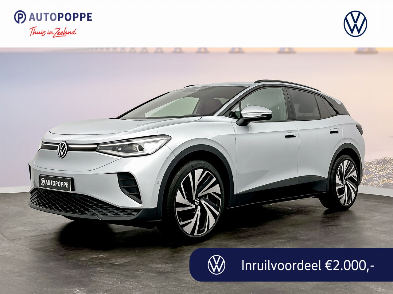 Volkswagen ID.4 - 77kWh 286 1AT Pro Business Automaat | Keyless Entry | 'App-Connect' draadloze smartphone i - AutoWereld.nl