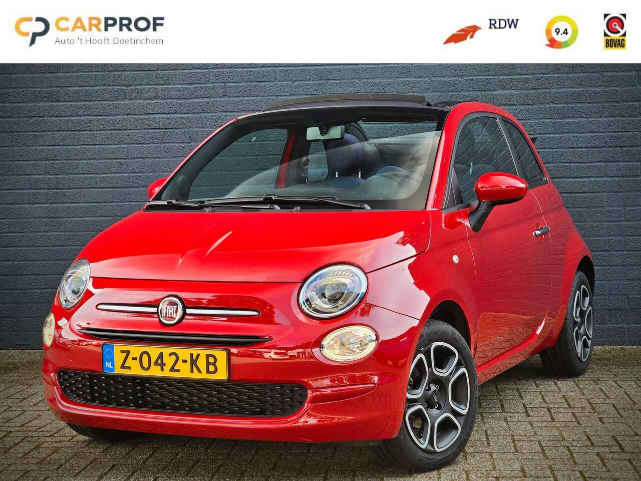 Fiat 500 C - 1.0 Hybrid CABRIO / CRUISE / - AutoWereld.nl