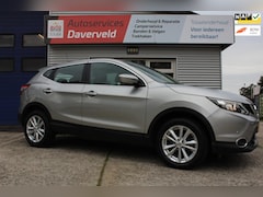 Nissan Qashqai - 1.2 Acenta, airco, navi, climate control, parkeersensoren, achteruitrij camera, cruise con