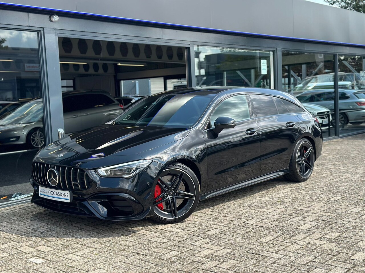 Mercedes-Benz CLA-klasse Shooting Brake - AMG 45 S 4MATIC+ Premium Plus PANO/SFEER/BURMESTER/CAM/ACC/VOL - AutoWereld.nl