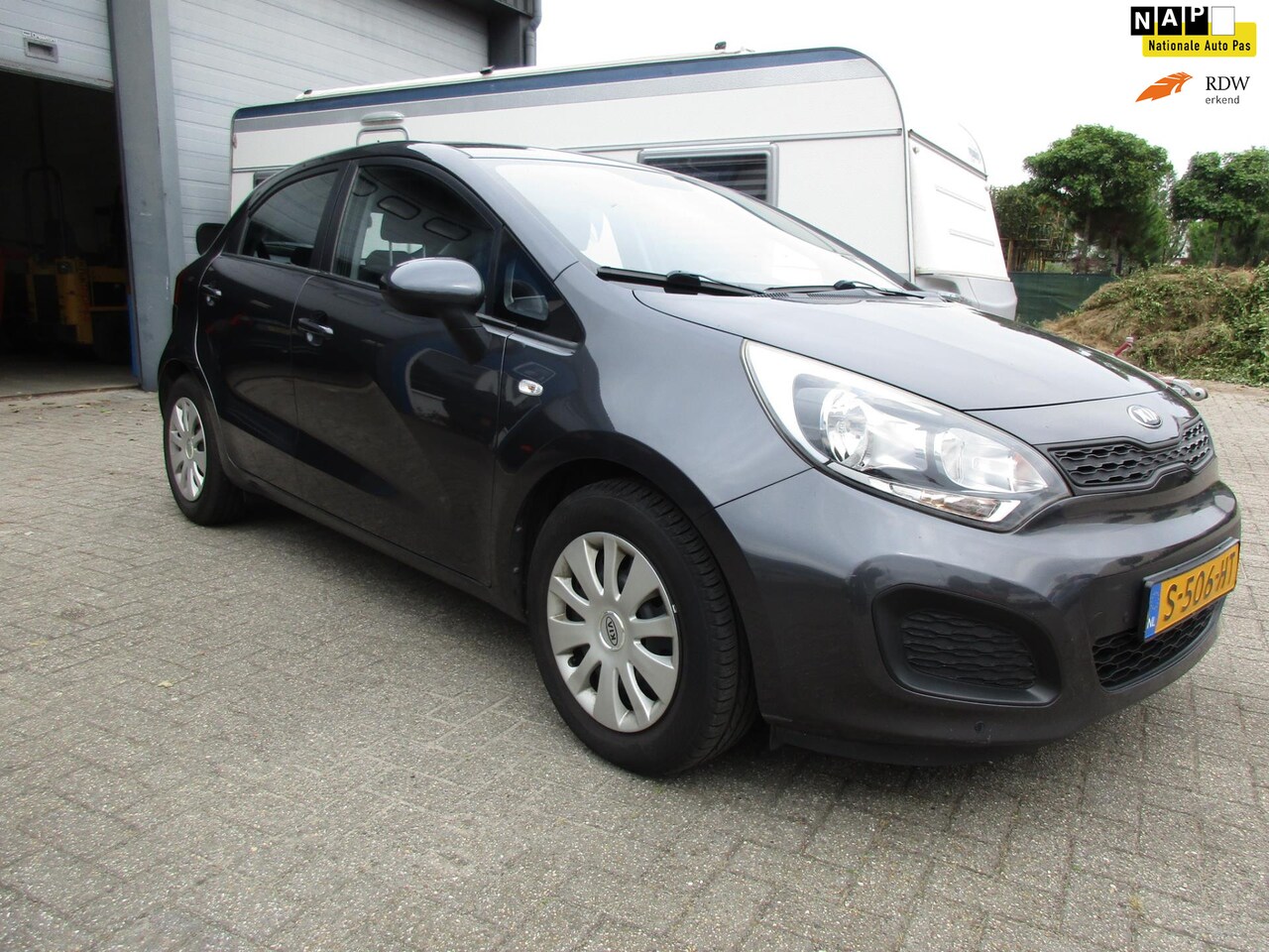 Kia Rio - 1.2 CVVT ComfortLine 1.2 CVVT ComfortLine, Airco, El. Ramen, Bluetooth,trekhaak - AutoWereld.nl