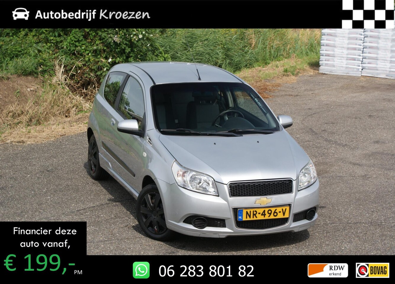 Chevrolet Aveo - 1.2 16V LS B-clever Première | Airco | Org NL | - AutoWereld.nl