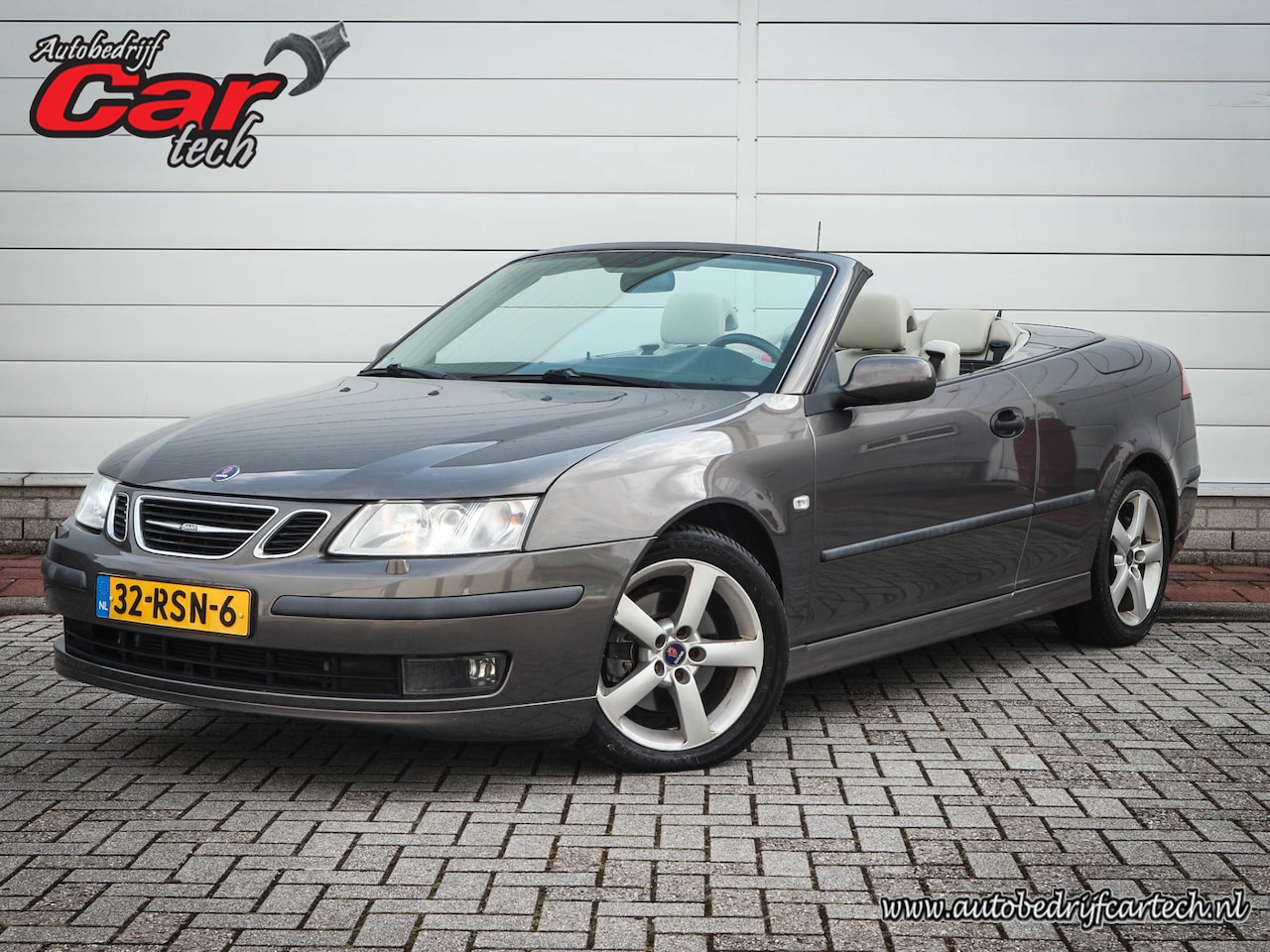 Saab 9-3 Cabrio - 2.0 T Vector | Clima | Cruise | Lichtmetaal | Leer | - AutoWereld.nl