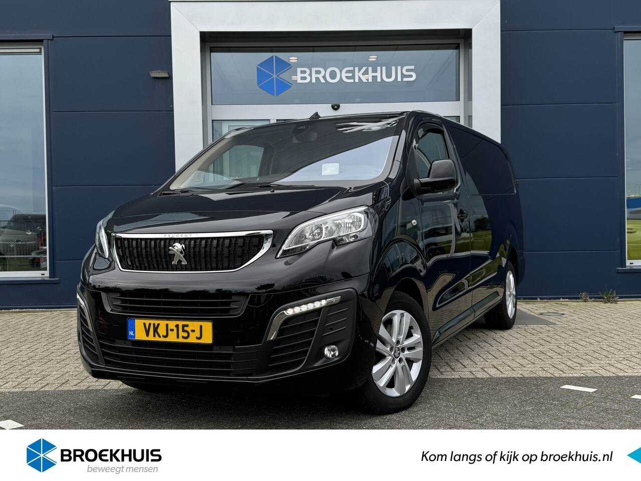 Peugeot Expert - 2.0 BlueHDI 120PK Long Asphalt | HUD | Adaptieve Cruise | Camera | Trekhaak | Sensoren V/A - AutoWereld.nl