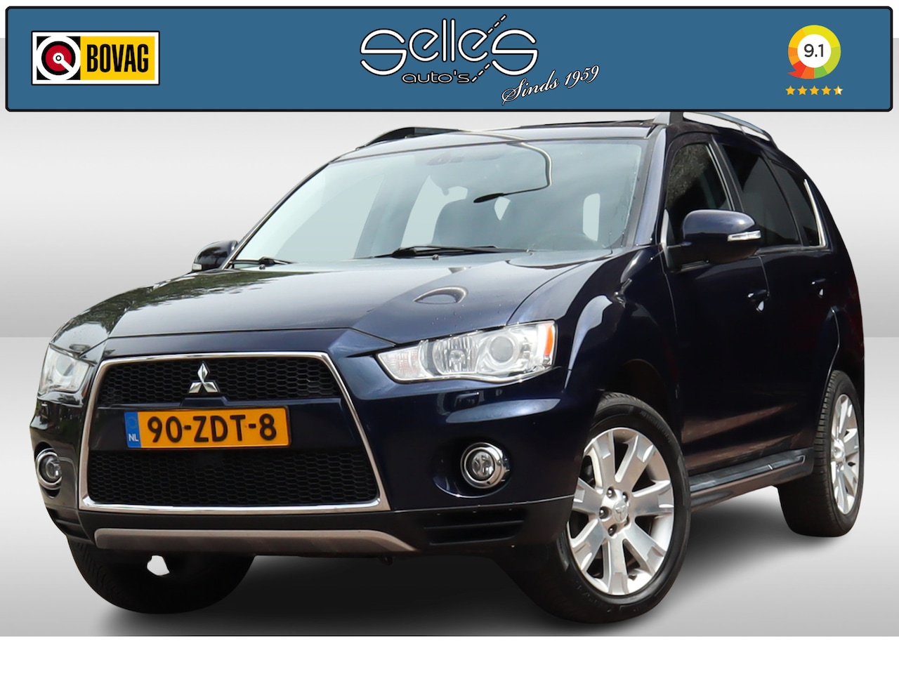 Mitsubishi Outlander - 2.0 Edition Two | 18 Inch Lichtmetalen wielen | Schuif-/kanteldak | Airconditioning | Stoe - AutoWereld.nl