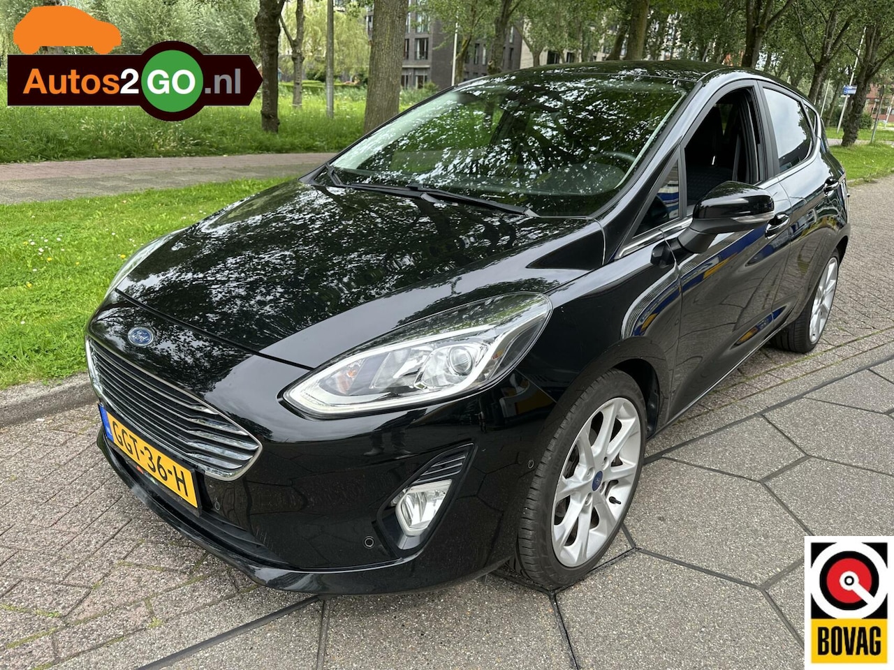 Ford Fiesta - 1.0 EcoBoost Titanium I Navi I apple car play/android auto I camera I cruise controle I b& - AutoWereld.nl