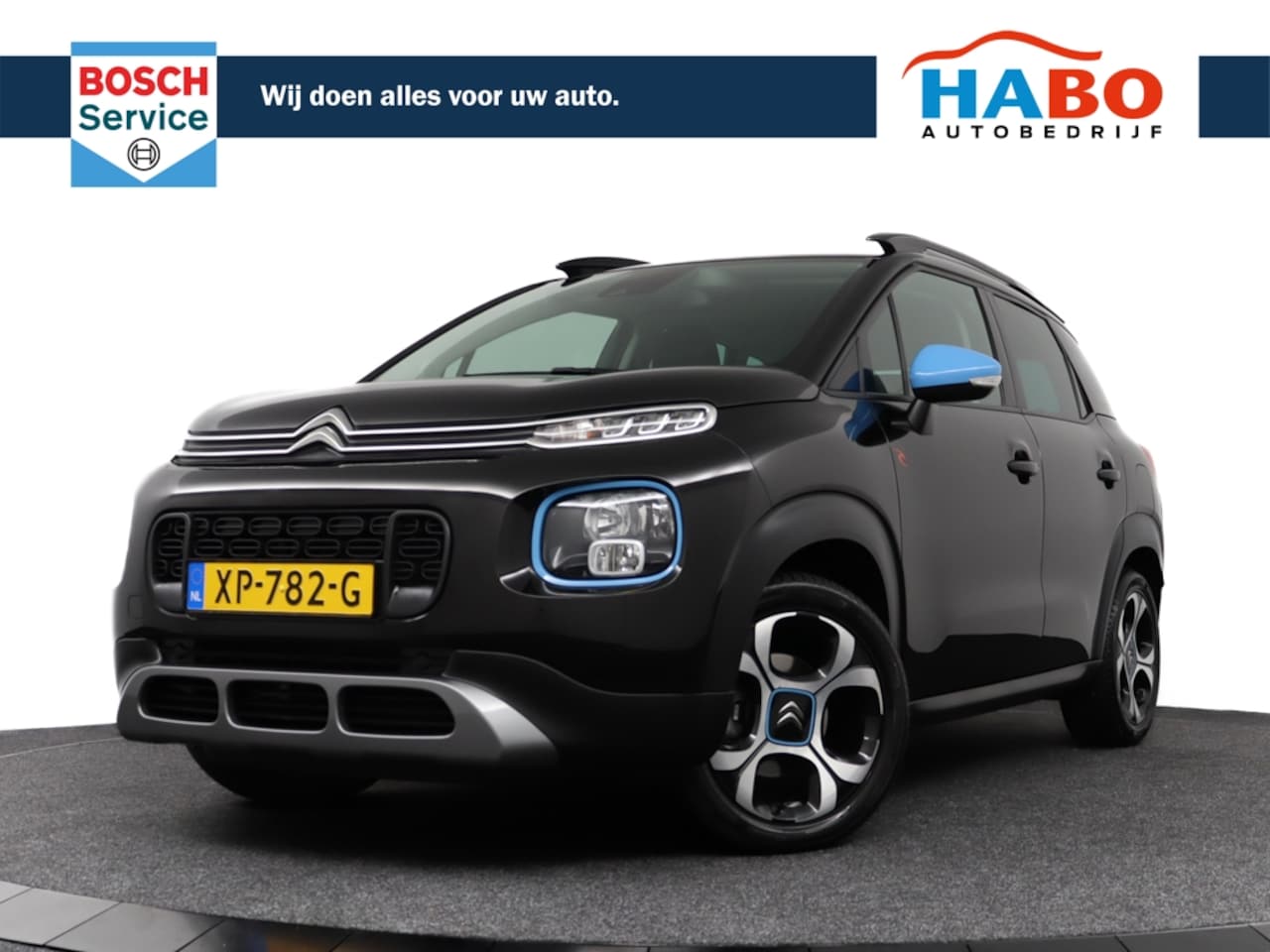 Citroën C3 Aircross - 1.2 PURETECH SHINE 110PK AUTOMAAT ECC/CRUISE/NAV/REGEN.SENS/PARK.SENS/STOEL.VERWARM/TREKHA - AutoWereld.nl