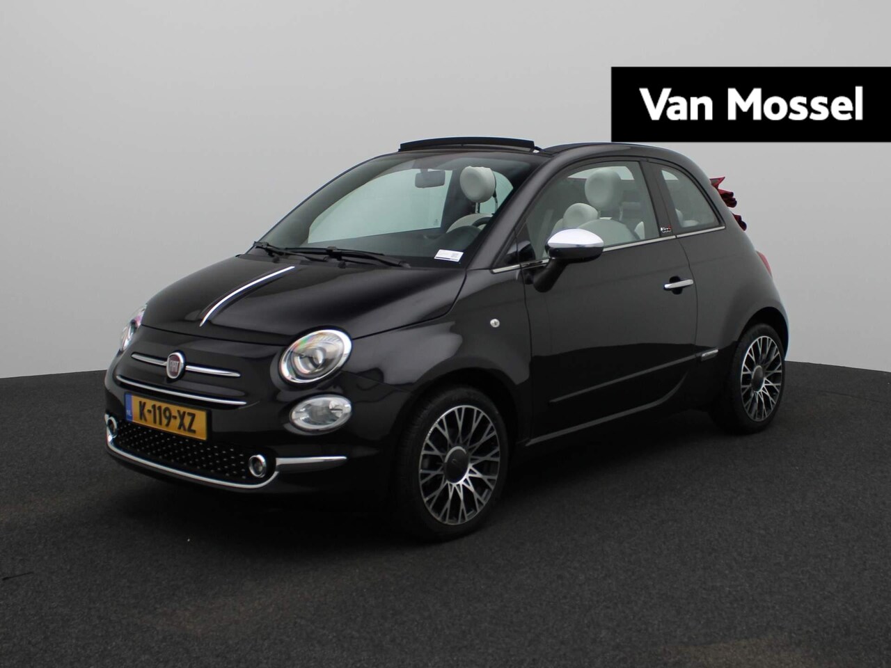 Fiat 500 - 1.0 Hybrid Star | Half-Leder | Navigatie | Climate control | LMV | PDC | DAB | UNIEKE KM S - AutoWereld.nl