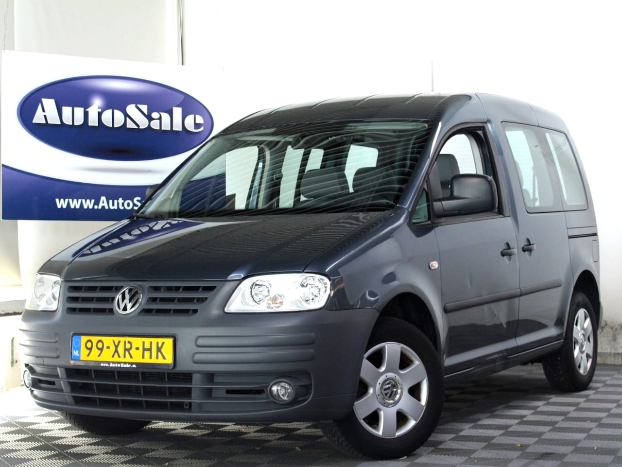 Volkswagen Caddy - Combi 1.9 TDI DSG Life Optive 5p. TREKHAAK CRUISE AIRCO BLUET '07 - AutoWereld.nl