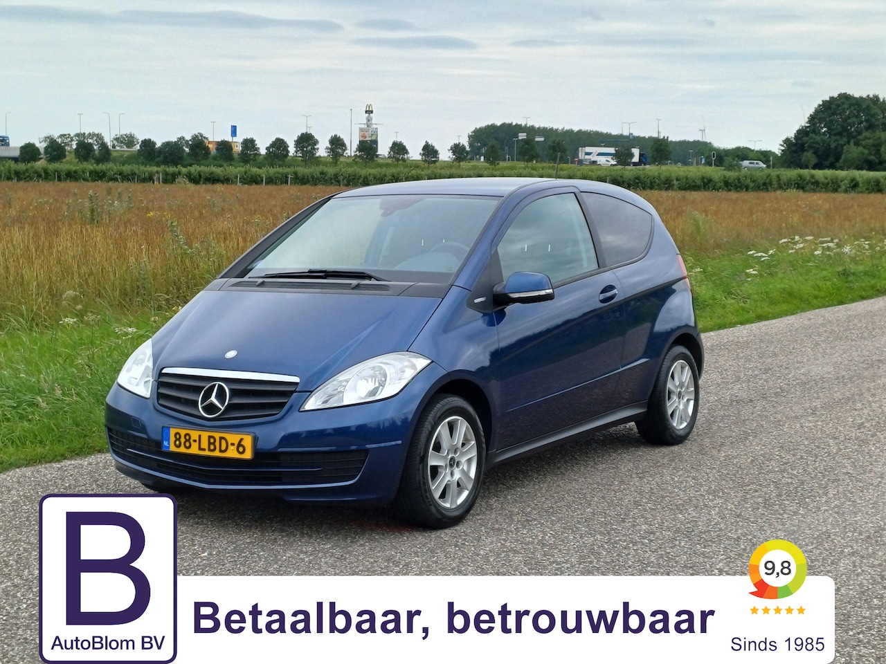 Mercedes-Benz A-klasse - 160 BlueEFFICIENCY Business Class Airco | Keurige auto - AutoWereld.nl