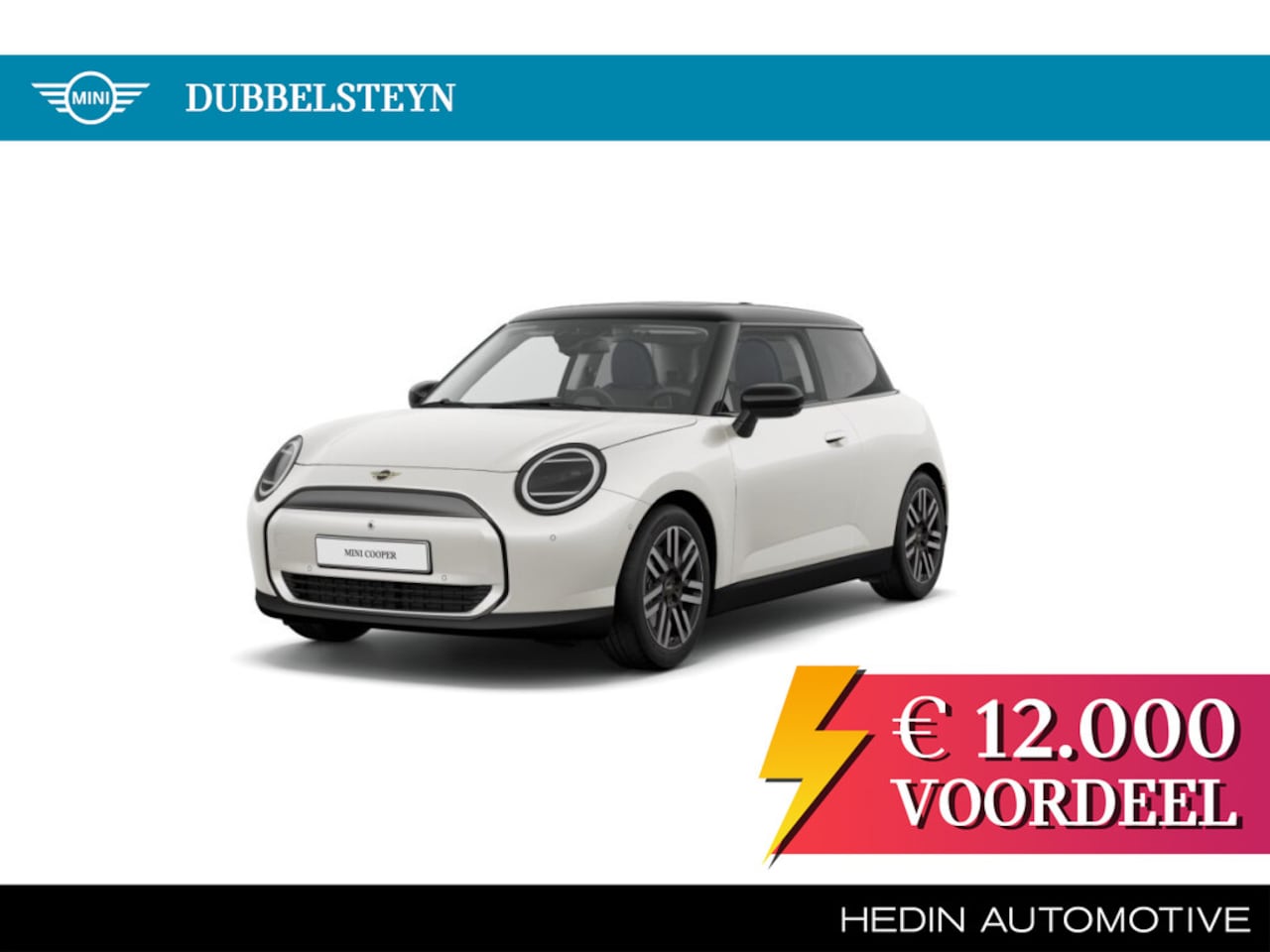 MINI Cooper - 3-deurs E Classic 40,7 kWh | Pakket L | 17 inch Parallel Spoke 2-tone - AutoWereld.nl