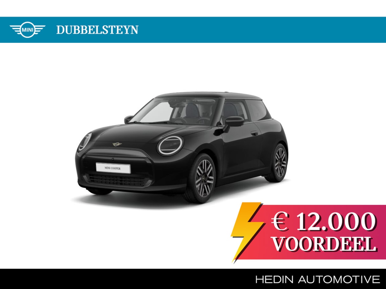 MINI Cooper - Mini E Classic 40.7 kWh 17 inch Pakket L | Parallel Spoke 2-tone - AutoWereld.nl