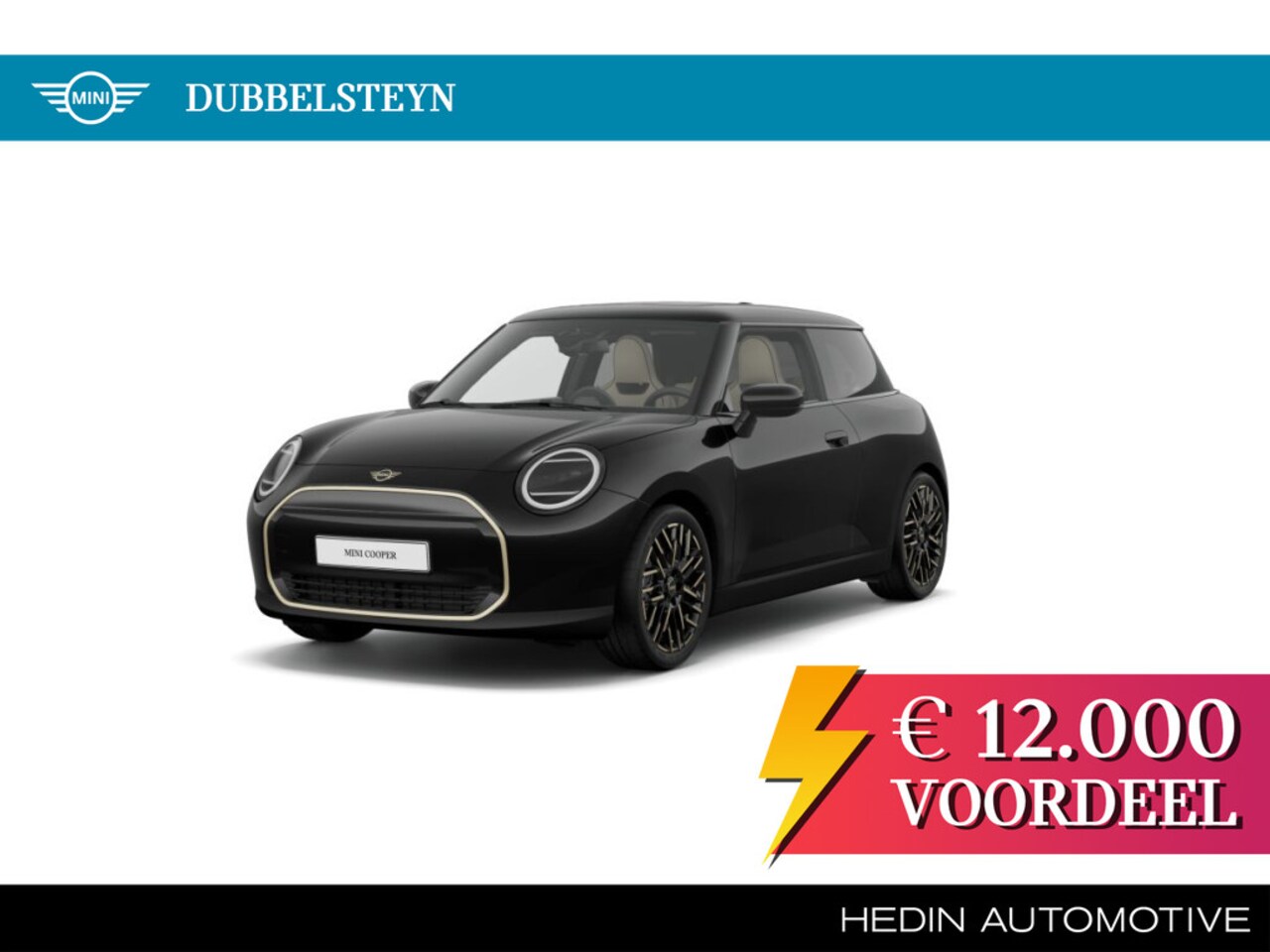 MINI Cooper - Mini E Favoured 40.7 kWh Pakket M | 18 inch Night Flash Spoke 2-tone - AutoWereld.nl