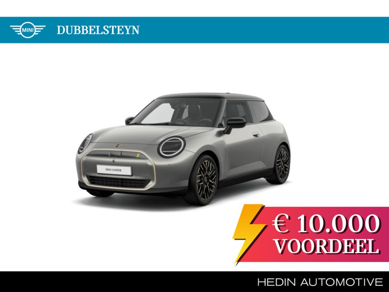 MINI Mini-Electric - Cooper SE Favoured 54.2 kWh Pakket XL | 18 inch Night Flash Spoke 2-tone - AutoWereld.nl