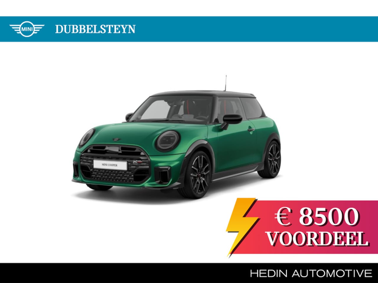 MINI Cooper - Mini 1.5 C John Cooper Works Uitvoering| Pakket XL | 18 inch JCW Lap Spoke 2-tone - AutoWereld.nl