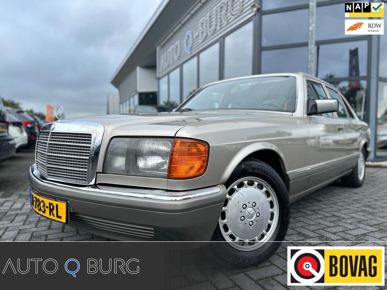 Mercedes-Benz 420 - SE V8 | Top conditie APK 2026 | Airco | Lederen bekleding | Cruise Controle | Stoelverwarm - AutoWereld.nl