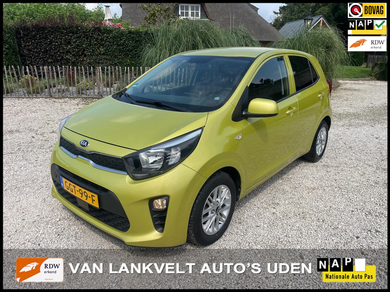 Kia Picanto - 1.0 DPi ComfortLine Airco, stoel verwarming - AutoWereld.nl