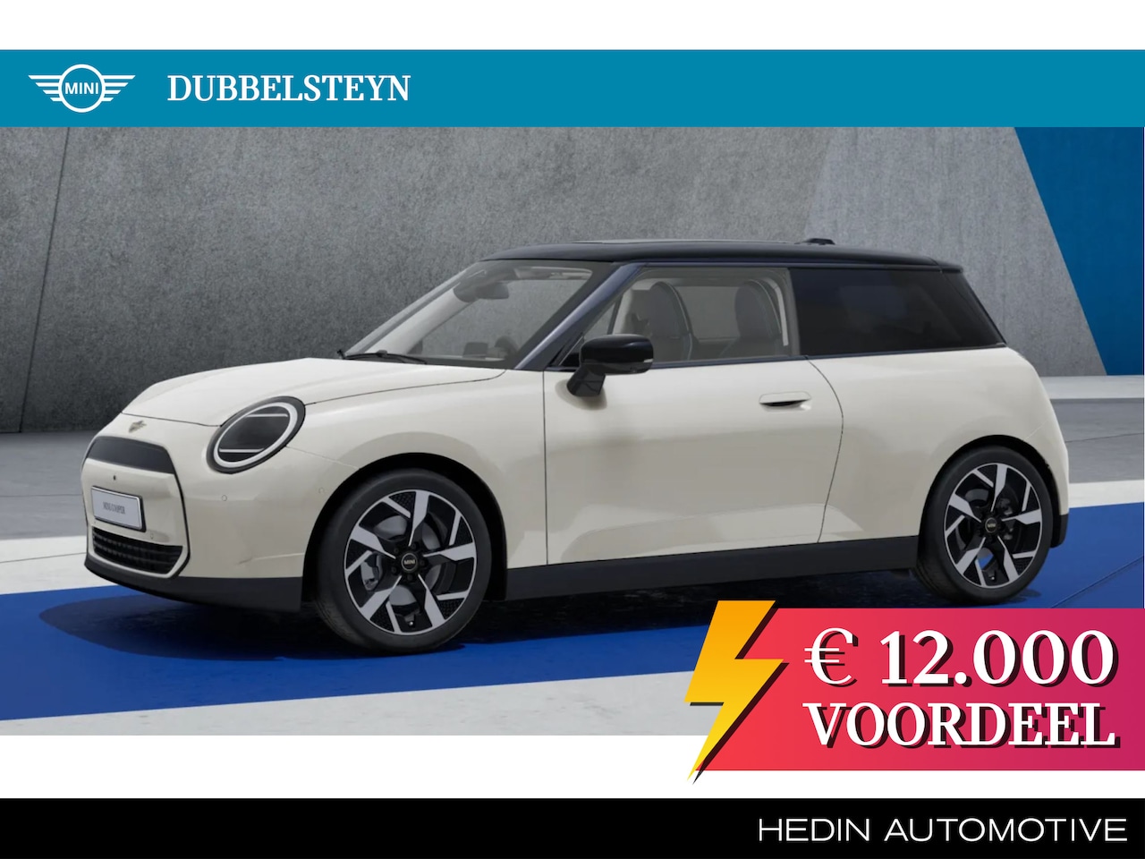 MINI Cooper - 3-deurs E Classic L Pakket 18 Inch, Harman Kardon, Panoramadak, Head-up display Stoelverwa - AutoWereld.nl