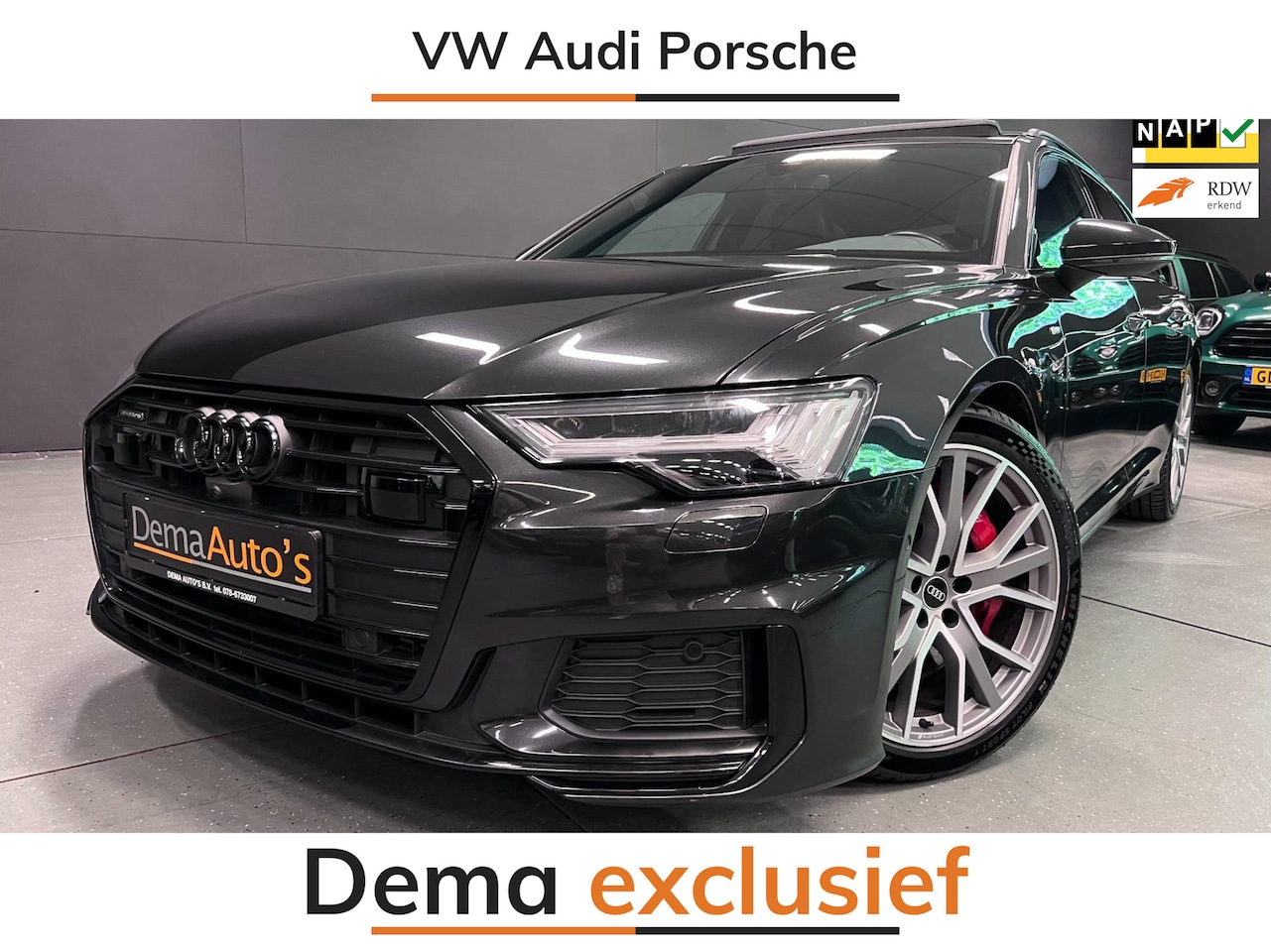 Audi A6 Avant - 55 TFSI e quattro Competition 367PK PANO/V-COCKPIT/DAB/BOSE/CARPLAY/// - AutoWereld.nl