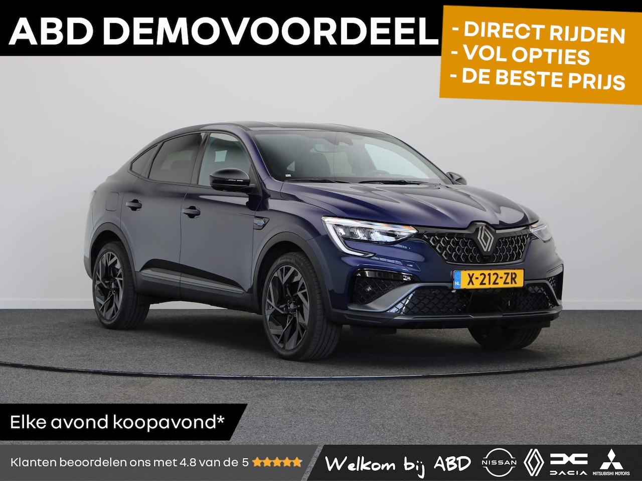 Renault Arkana - E-Tech hybrid 145pk esprit Alpine | Stoelverwarming | Stuurwielverwarming | Draadloos Carp - AutoWereld.nl