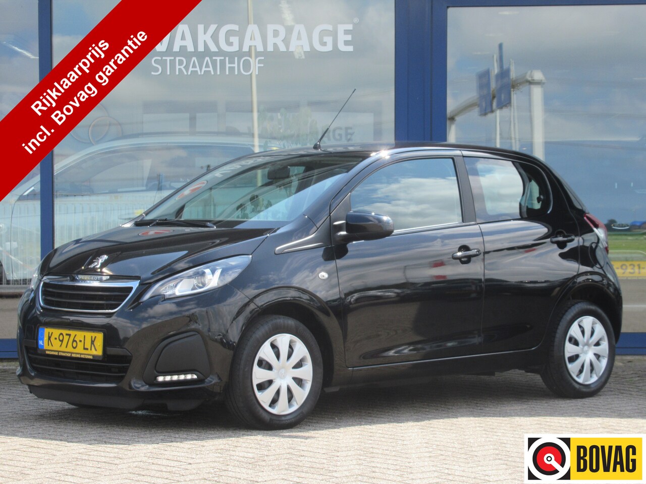 Peugeot 108 - 1.0 e-VTi Active 1.0 e-VTi Active 5-Drs, Carplay + Android Auto / Camera / Airco - AutoWereld.nl