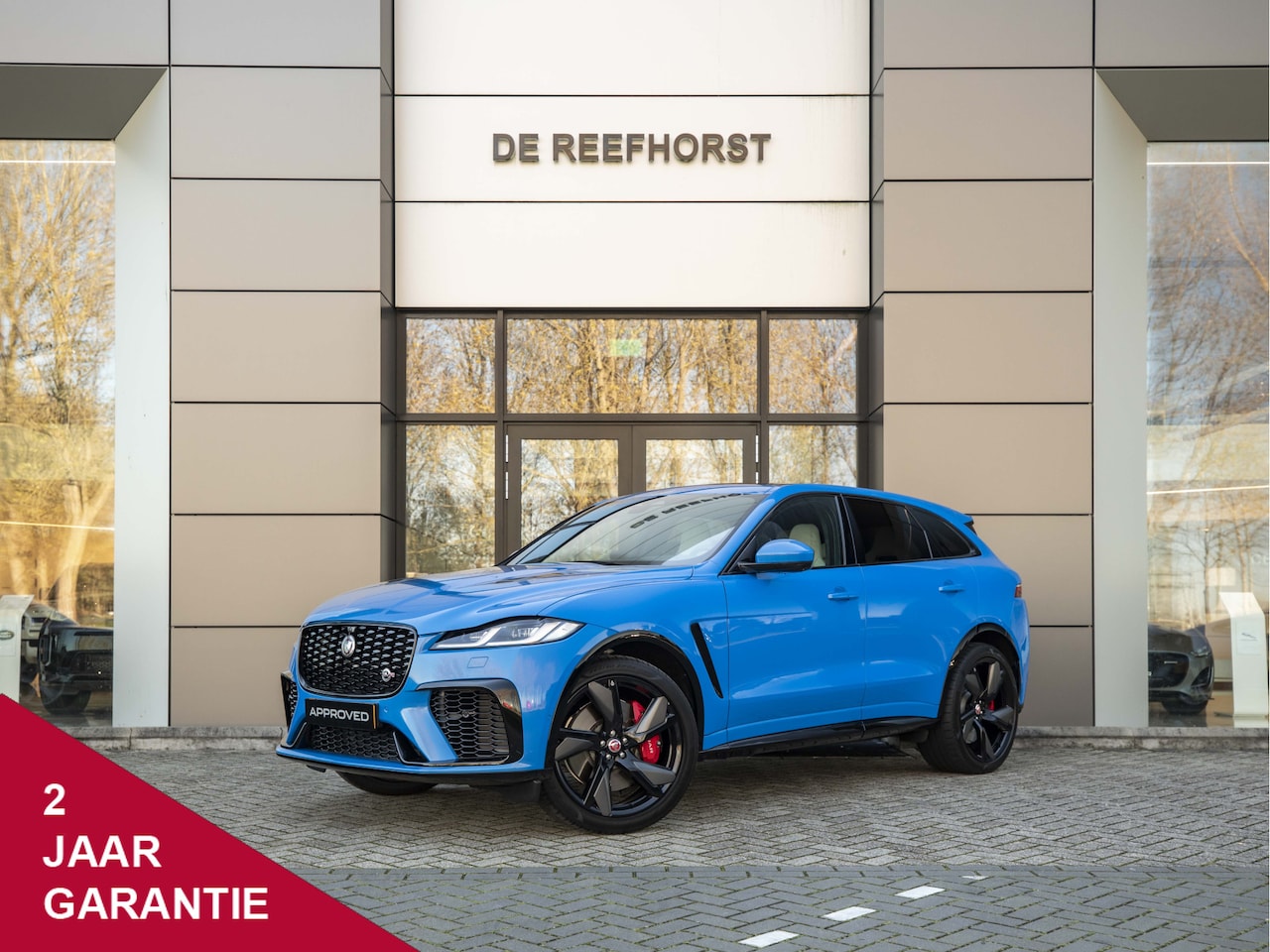 Jaguar F-Pace - P550 5.0 AWD V8 SVR | Fabrieksgarantie tot juni 2027 | 550pk 5.0 V8  | Performance Seats | - AutoWereld.nl