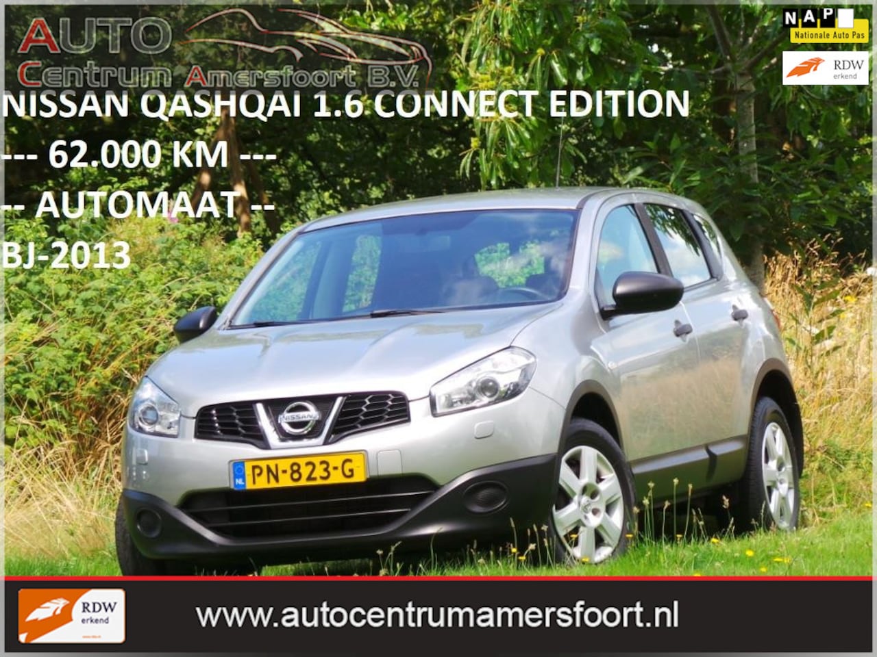 Nissan Qashqai - 1.6 Connect Edition 1.6 Connect Edition ( 62.000 KM + INRUIL MOGELIJK ) - AutoWereld.nl