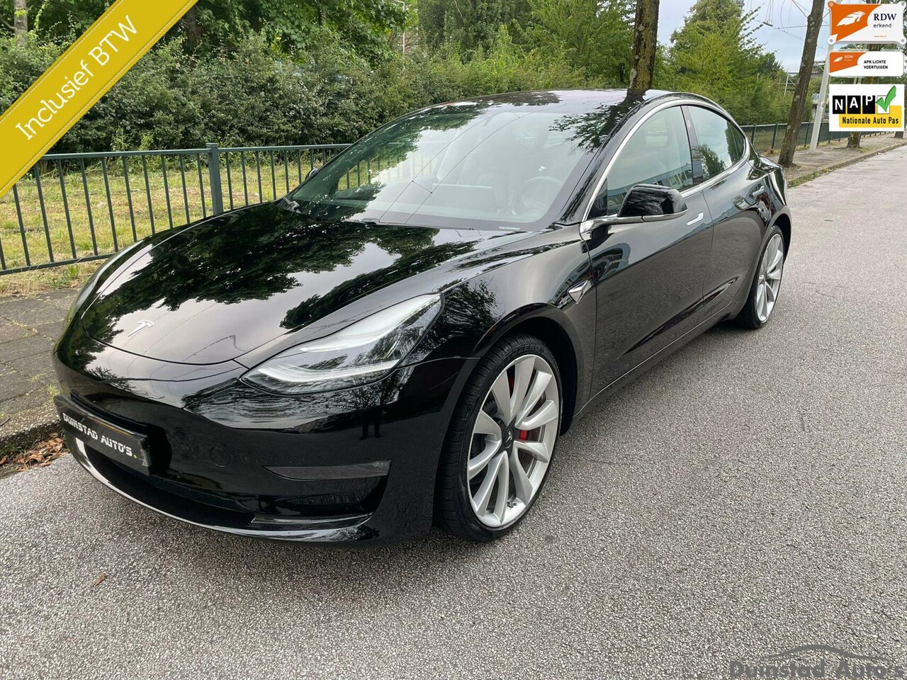 Tesla Model 3 - Performance 75kWh 3s 100/1ste Eigenaar/ BTW - AutoWereld.nl