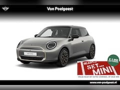 MINI Cooper - Cooper E Favoured 40.7 kWh | Pakket L | Dak en spiegelkappen in Jetblack