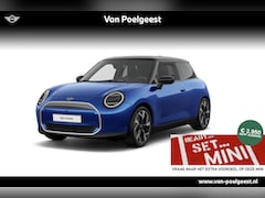 MINI Cooper - Cooper E Favoured 40.7 kWh | Pakket L | Dak en spiegelkappen in Jetblack