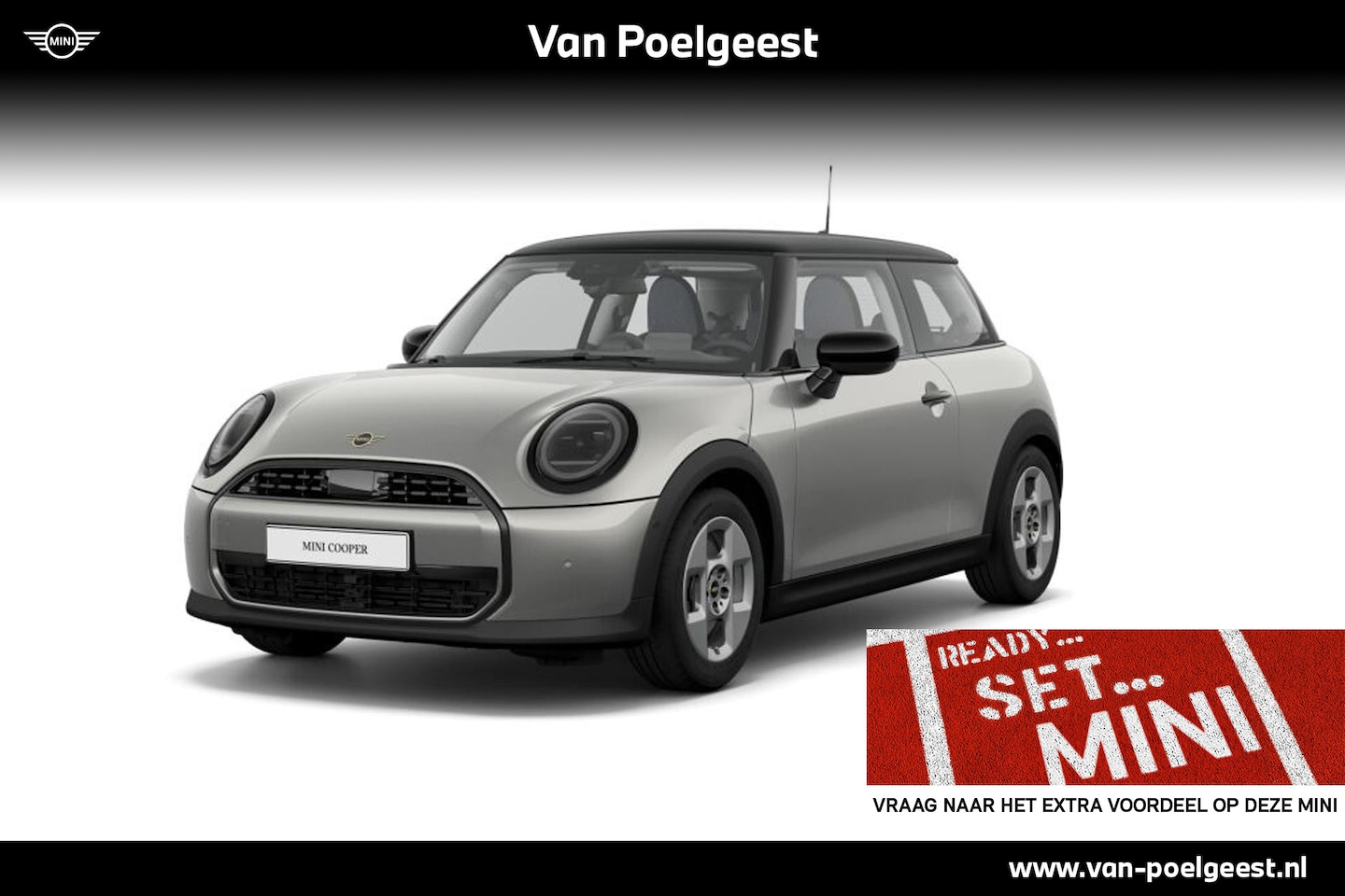 MINI Cooper - 3-deurs 1.5 Cooper C Classic | Pakket S | Dak en spiegelkappen in Jetblack - AutoWereld.nl