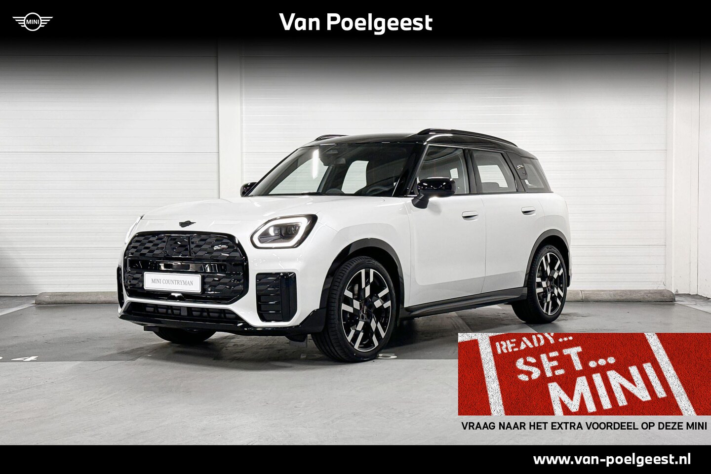 MINI Countryman - SE ALL4 | Pakket S | John Cooper Works Trim | 19" JCW Runway Spoke - AutoWereld.nl