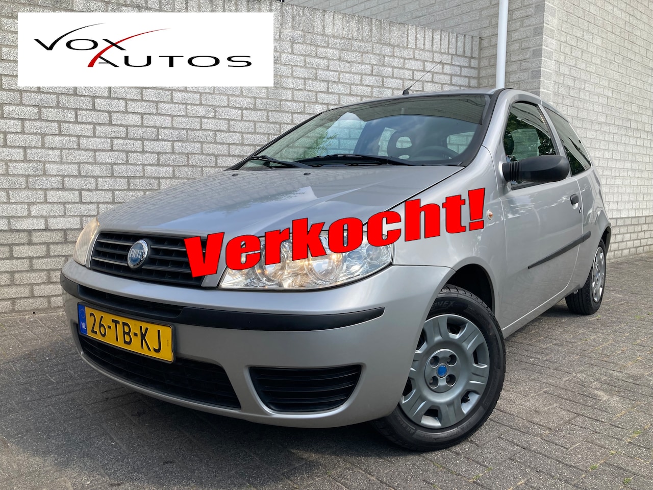 Fiat Punto - 1.2 Classic Lusso Airco, Nieuwe Distributiekit, Remmen en APK! - AutoWereld.nl