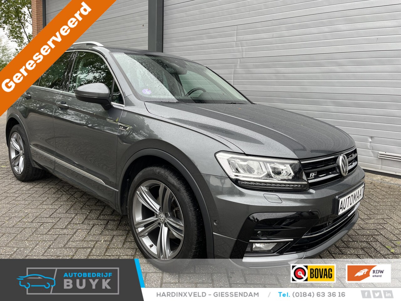 Volkswagen Tiguan - 1.5 TSI ACT Highline DSG | ACC | R-LINE | LED | Elec Trekhaak - AutoWereld.nl