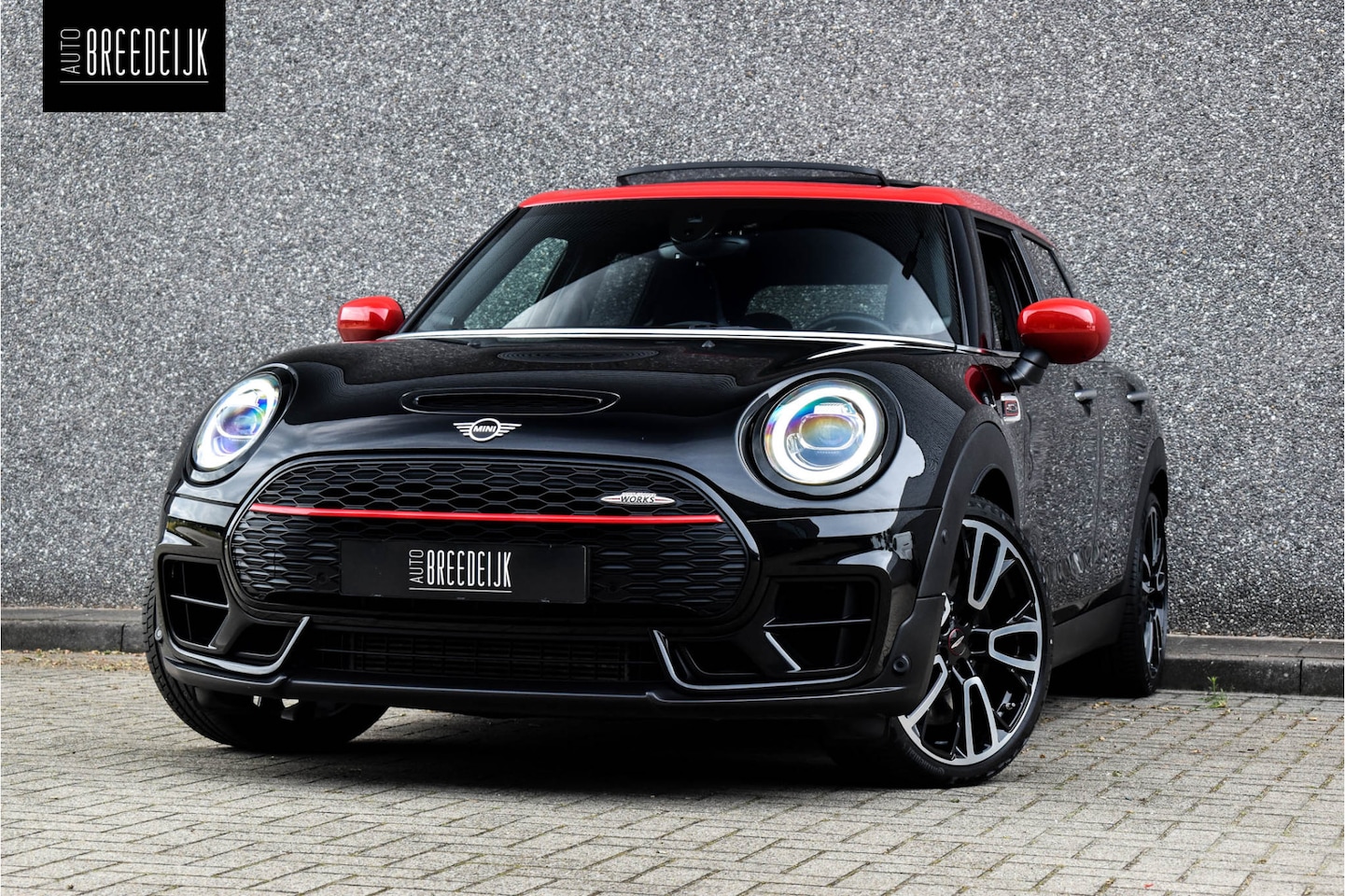 MINI Clubman - 2.0 John Cooper Works ALL4 F1 Aut. | Navi | Panorama | H&K | Camera | ACC | 19"LM | Midnig - AutoWereld.nl