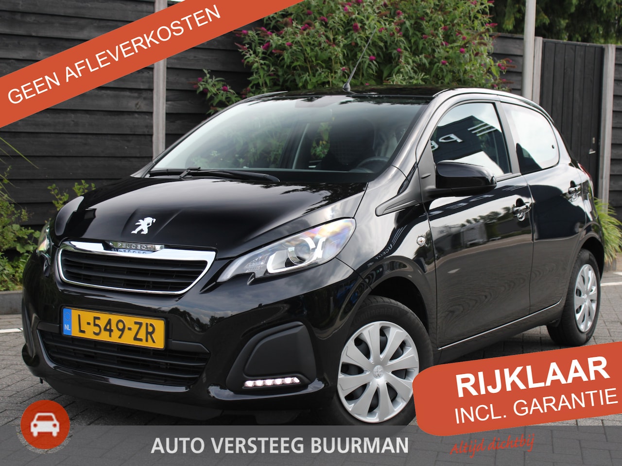 Peugeot 108 - 1.0 e-VTi 73PK Active 5-drs Airco, Bluetooth, Elektrische ramen voor, Centrale vergrendeli - AutoWereld.nl