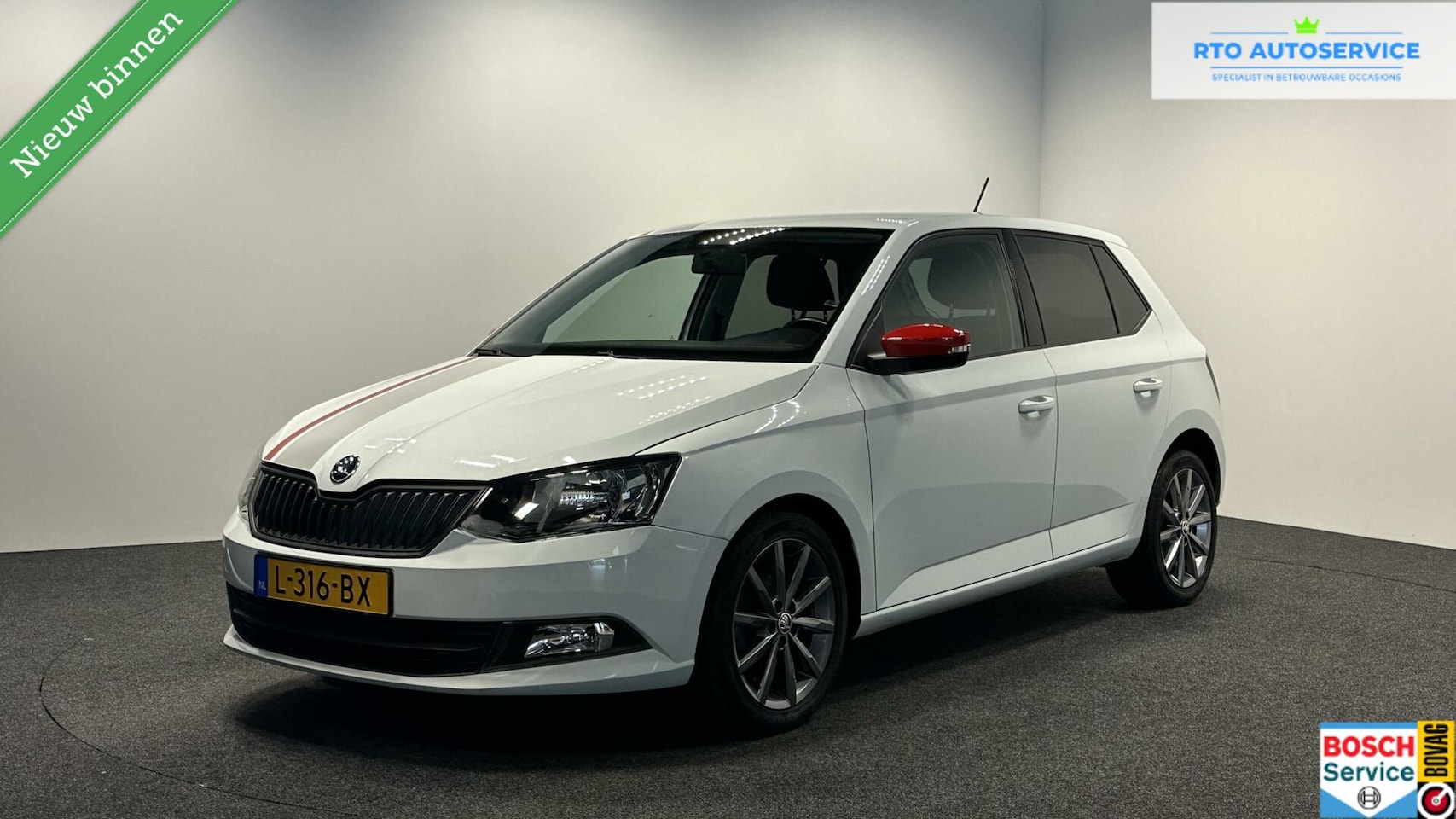 Skoda Fabia - 1.0 TSI Monte Carlo 57.000 KM NETTE AUTO - AutoWereld.nl