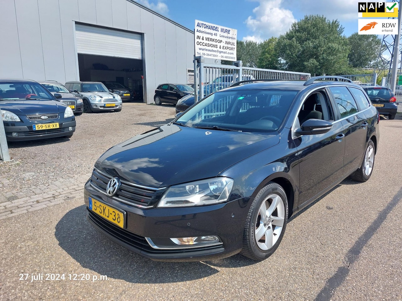 Volkswagen Passat Variant - 1.6 TDI BlueMotion Executive Edition / Apk 31-5-2025 - AutoWereld.nl