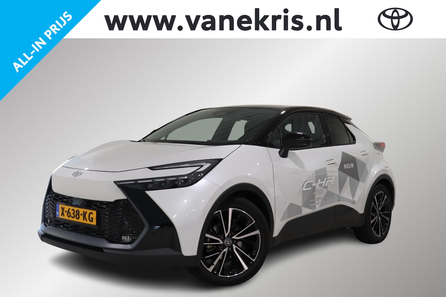 Toyota C-HR - 1.8 Hybrid 140 Executive Next Generation Pack, Zeer Luxe, 360 graden camera, NAVI, Apple C - AutoWereld.nl