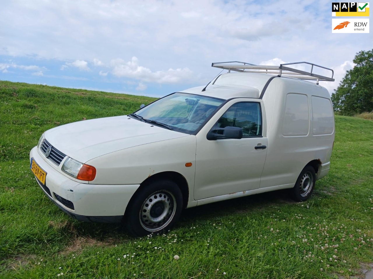 Volkswagen Caddy - 1.9 SDI Baselinevoor de volgende grote beurt alles aanwezig APK 07-2025 - AutoWereld.nl