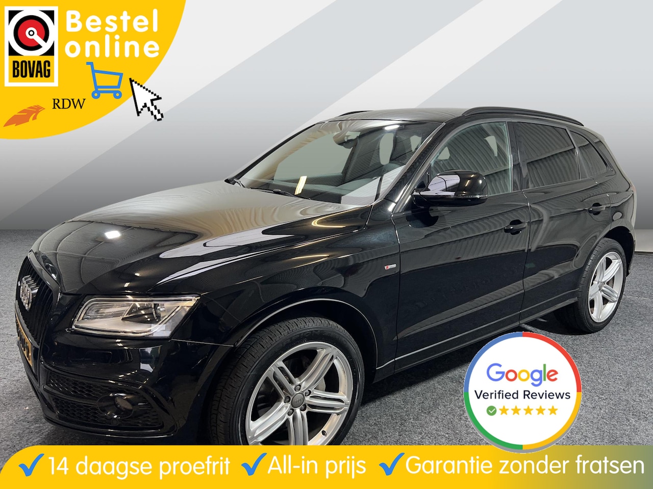 Audi Q5 - 2.0 TFSI quattro S-Line Black Edition - AutoWereld.nl