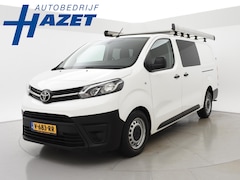 Toyota PROACE Long Worker - 2.0 D-4D DUBBEL CABINE + 2 SCHUIFDEUREN / NAVIGATIE / TREKHAAK / IMPERIAAL