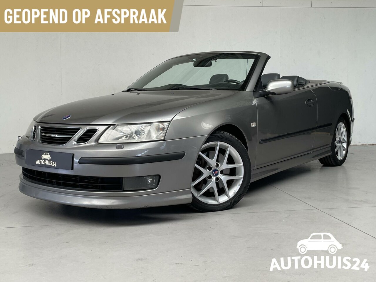 Saab 9-3 Cabrio - 2.0T Aero AUTOMAAT XENON TREKHAAK NAVI - AutoWereld.nl