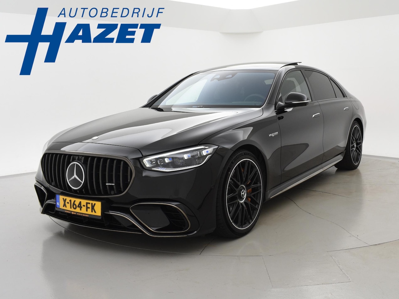 Mercedes-Benz S-klasse - AMG 63 S E 802 PK PERFORMANCE + KERAMISCH / NIGHT PACKAGE / BURMESTER HIGH END - AutoWereld.nl