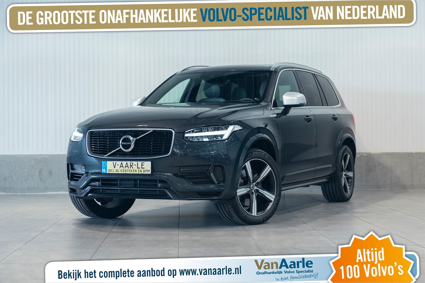 Volvo XC90 - T8 Aut AWD R-Design Intellisafe Panoramadak Navigatie 390pk - AutoWereld.nl