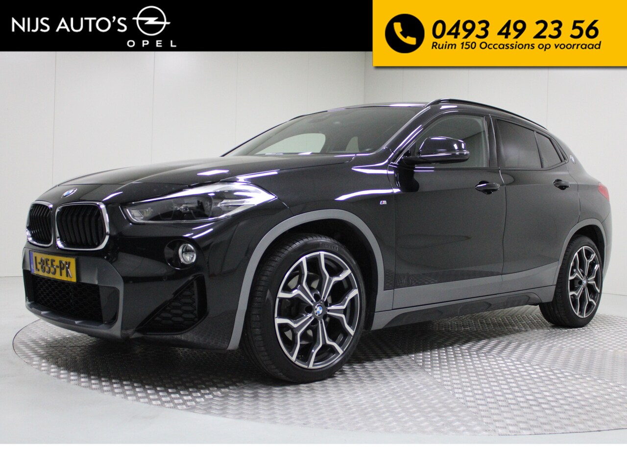 BMW X2 - 2.0i xDrive High Executive M-sport aut 192 pk | trekhaak | 2000kg trekgewicht ) | leder | - AutoWereld.nl