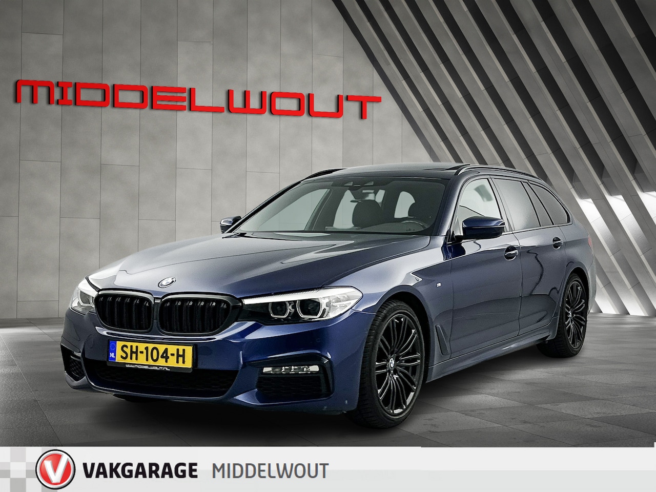 BMW 5-serie Touring - 530i M-Pakk-Remm/Pano.dak/19"/Led/Apple carplay - AutoWereld.nl