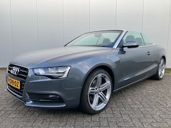 Audi A5 Cabriolet - 1.8 TFSI Pro Line Zwart leder/navi/dealeronderh./historie aantoonbaar