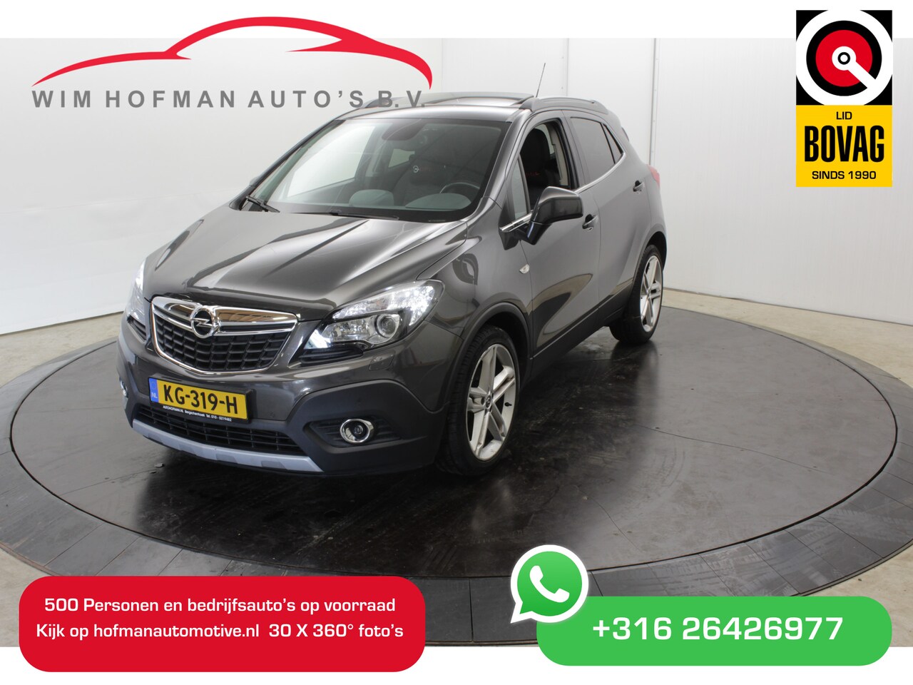 Opel Mokka - 1.4 Turbo Innovation 141 PK Opendak Camera Navi Clima Stoel verwarming - AutoWereld.nl